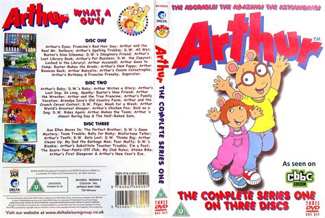 Arthur The Complete Series One Uk Dvd Cover By Gikesmanners1995 On