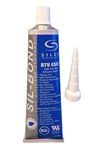 Food Grade Nsf Rtv Silicone Sealant Adhesive White 28 Ounce 1
