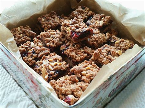 Peanut Butter And Jam Bars — Three Many Cooks