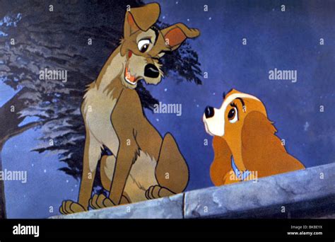 Lady And The Tramp Ani 1955 Animated Credit Disney Latt 002 Stock