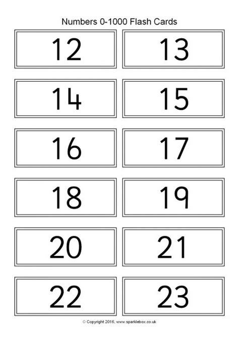 Printable Numbers 1 1000 Number Chart 1 1000 Worksheets Teaching