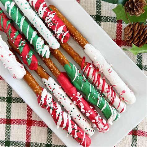 Christmas Pretzel Rods Recipe Meatloaf And Melodrama