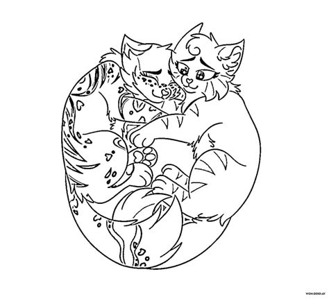 Warriors Cats Coloring Pages Free Printable Coloring Pages