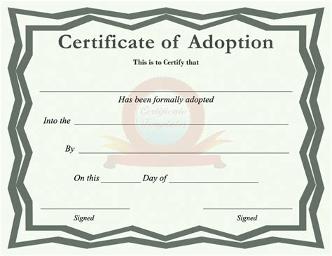 What exactly can a birth certificate do for you? Free Certificate of Adoption - PDF | 5105KB | 1 Page(s)