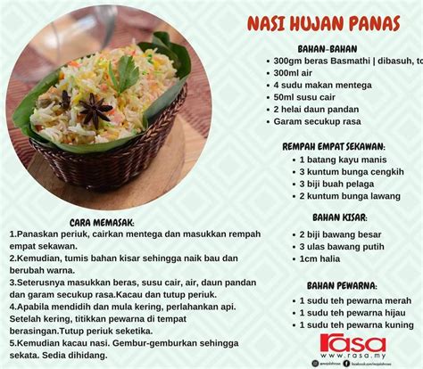 We did not find results for: Nasi Hujan Panas (With images) | Food receipes