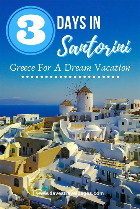 Santorini Itinerary 3 Days In Santorini Greece For A Dream Vacation