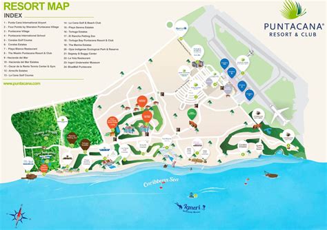 Punta Cana Beaches Map Full Map W Photos Beaches Guide Images