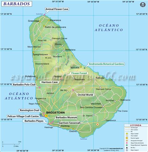 Oculto Estas Refer Ndum Barbados Mapa Mundi Prescripci N Admiraci N