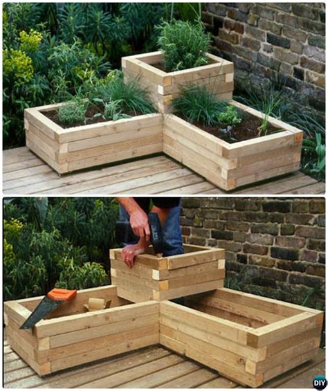 Learn how to diy planter box from pallets and follow the diy planter plans to build raised planter box with ease. 20+ DIY Raised Garden Bed Ideas Instructions [Free Plans ...