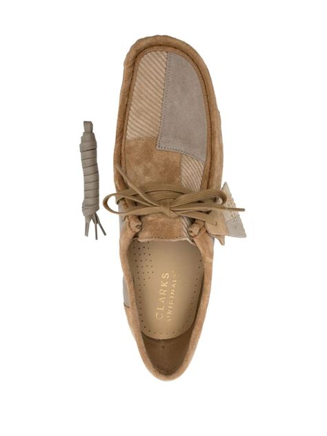 Clarks Originals Wallabee Patch Loafers In Nude ModeSens