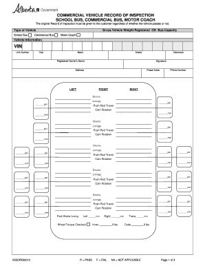 Safety standards forms number fill online printable fillable. Commercial Vehicle Inspection Manual Alberta
