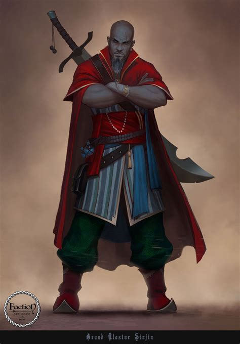 Grand Alastor Sinjin Aleksey Bayura Character Art Fantasy Warrior Fantasy Art