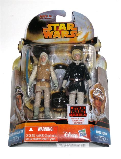 Star Wars Rebels Mission Series Ms15 Luke Skywalker Hoth And Han Solo