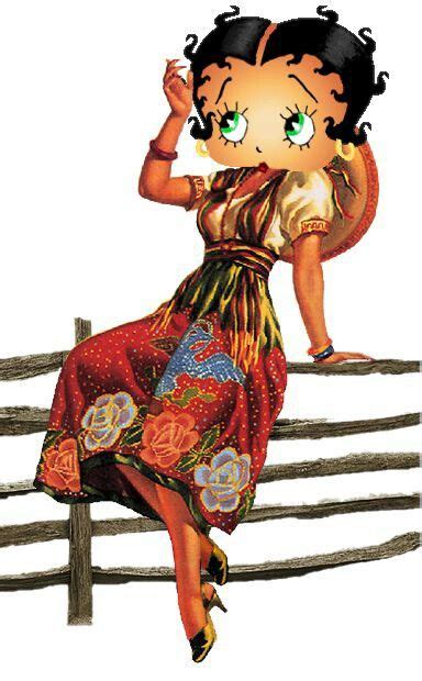 Mexican Betty Boop Betty Boop Betty Boop Cartoon Black Betty Boop