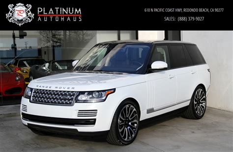 2016 Land Rover Range Rover Hse Stock 6092 For Sale Near Redondo