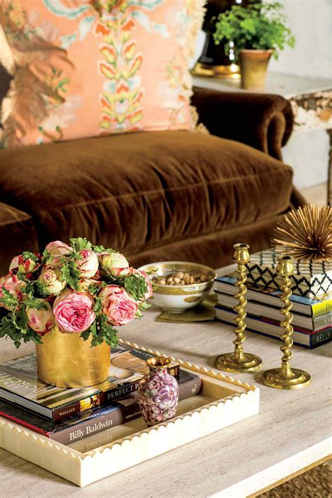 How To Style Your Coffee Table Southern Living