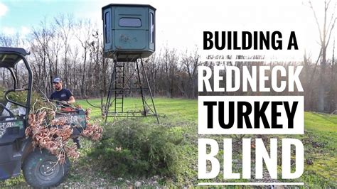Building A Redneck Turkey Blind S9 8 Youtube