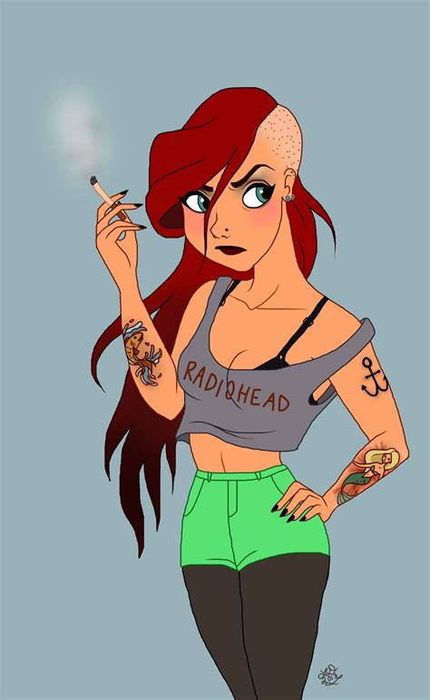 So Me On Some Days Lol Hipster Ariel By Lauren Draghetti On