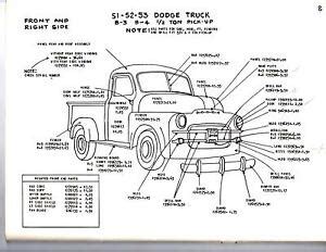 10000+ results for 'body parts'. 1948 1949 1950 DODGE TRUCK 1/2 3/4 1 TON EXTERIOR BODY PARTS DIAGRAM SHEETS WM | eBay