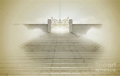Heavens Gates Digital Art By Allan Swart Pixels