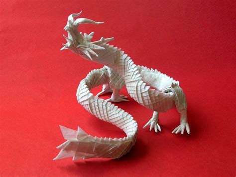 Im Just Winging This Post Full Of Incredible Eastern Style Origami Dragons Origami Dragon