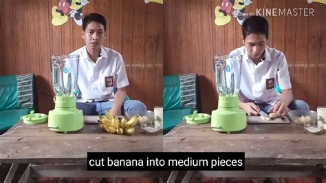 How To Make Banana Juice Youtube