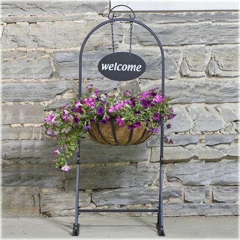 Cobraco Hanging Basket Plant Stand And Reviews Wayfair