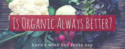 From a comment above, citing salads in greece, and the article, i take that the quality of (south). Is Organic food really better for us? - GROWING AMBITION