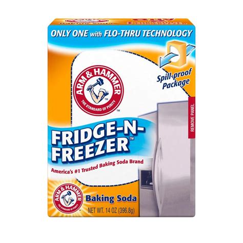Arm And Hammer 14 Oz Baking Soda Fridge N Freezer Odor Absorber 00204