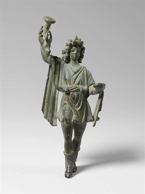 Bronze Statuette Of A Lar Roman Imperial The Metropolitan Museum