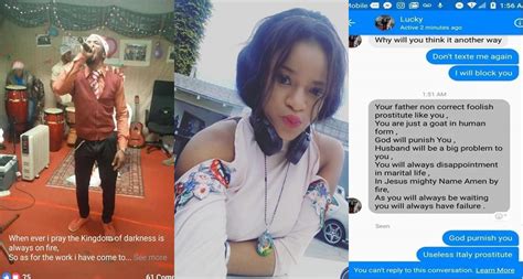 Nigerian Lady Exposes Pastor Who Cursed Her For Refusing To Date Him