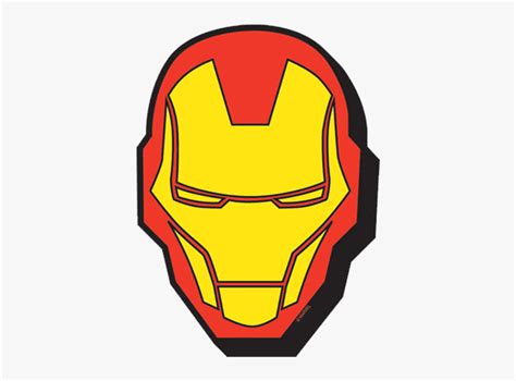 Ironman Clipart Head Iron Man Helmet Cartoon Hd Png Download