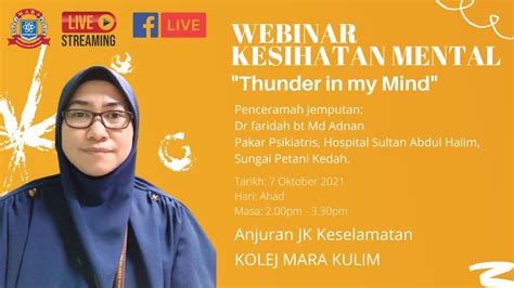 WEBINAR KESIHATAN MENTAL YouTube