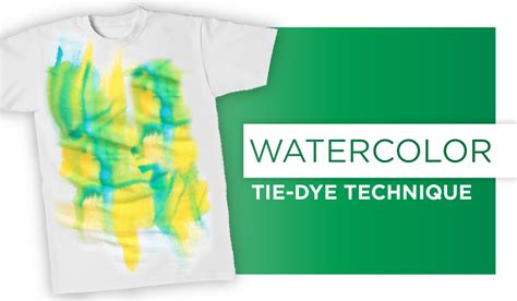 Watercolor Tie Dye Technique Tie Dye Your Summer