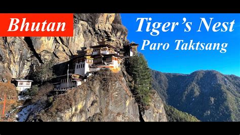 Tigers Nest Paro Taktsang Bhutans No Tourist Attraction The