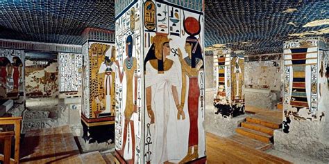 Inside The Tomb Of Nefertari Merytmut Was Known As Sistine Chapel In