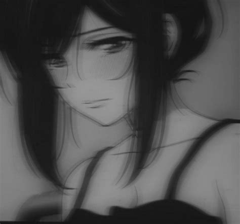 Download Black And White Shy Kana Sexy Anime Pfp Wallpaper Wallpapers
