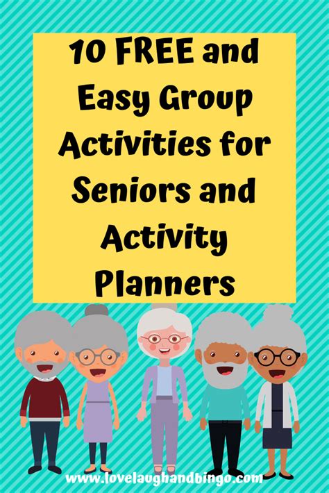 10 Easy And Free Group Activities For Seniors
