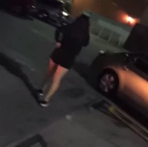 Cheating Girlfriend Caught Red Handed With Another Man In A Parking Lot