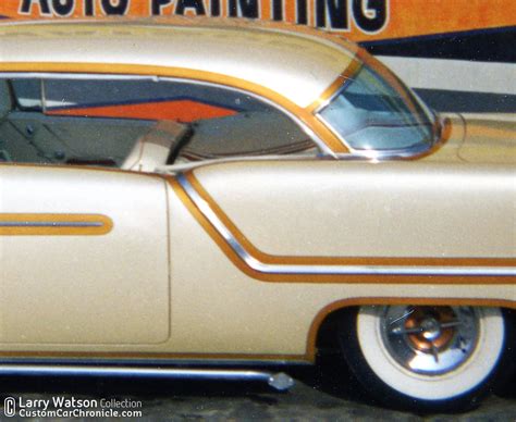 Three different works, first one set of five called fragments. Watson outlined '54 Olds - Custom Car ChronicleCustom Car Chronicle