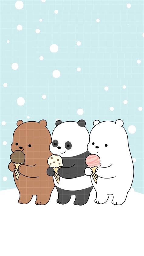Wallpaper Gambar Kartun We Bare Bears Lucu - Adzka