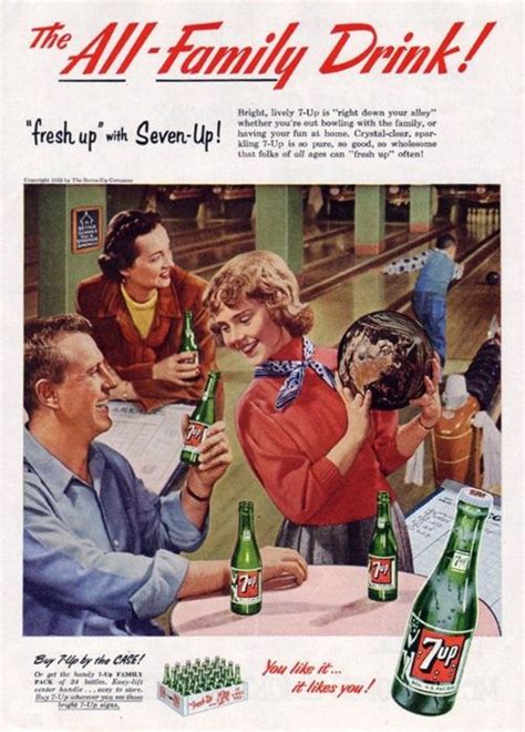 7up 1953 Vintage Ads Vintage Advertisements Old Ads