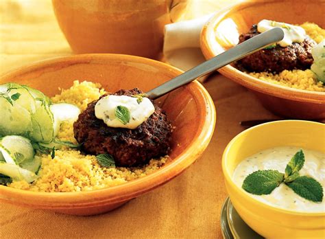 Couscoussalade heb ik een beetje 'leren' eten door viv. Gehaktballen met yoghurtsaus en Marokkaanse couscous ...