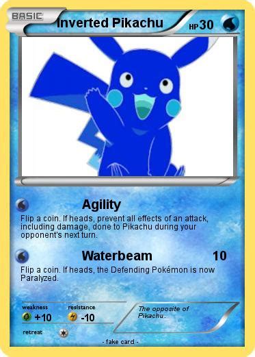 Pokémon Inverted Pikachu Agility My Pokemon Card