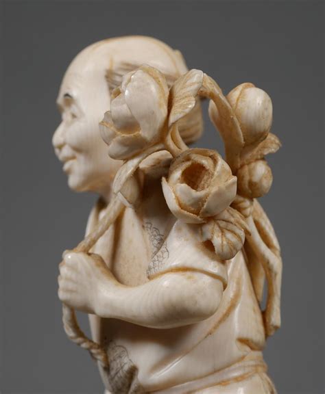 Sold Price Antique Japanese Carved Ivory Figurine June 6 0120 1200
