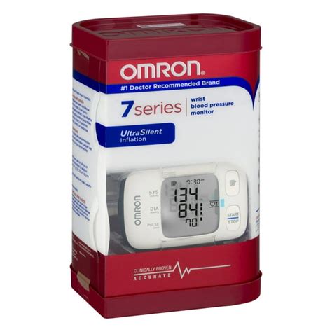 Omron 7 Series Wrist Blood Pressure Monitor Model Bp652n Walmart