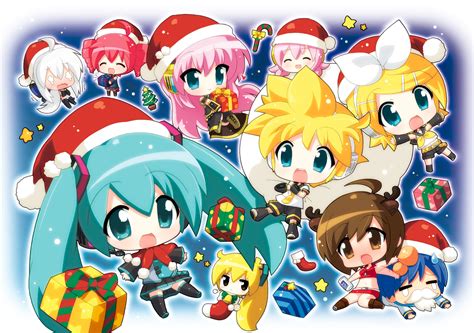 Submitted 1 year ago by leuccosia. vocaloid christmas - Vocaloid Chibis Photo (36068248) - Fanpop