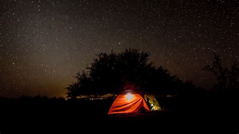 Wallpaper Id 22394 Tent Night Starry Sky 4k Free Download