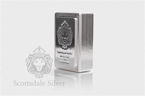 1 Kilo Scottsdale Stacker Silver Bar 999 Silver Bullion A131 Ebay