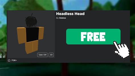 How To Get Headless Head For Free 2022 Youtube